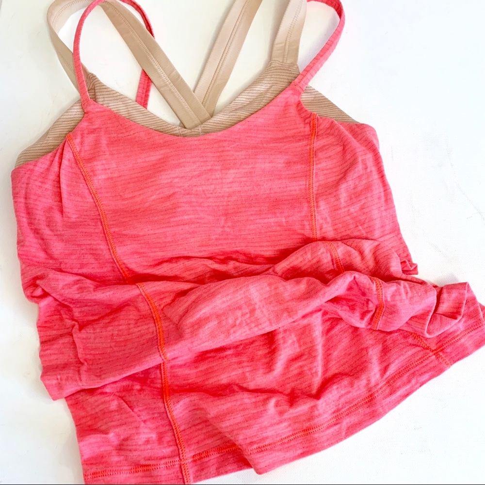 Lululemon two layer tank